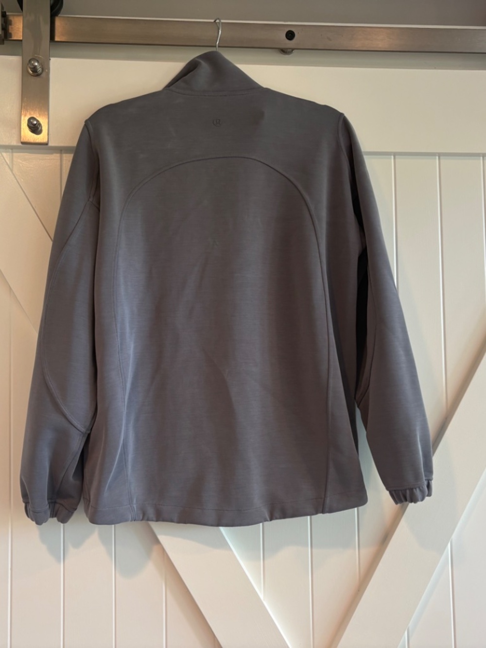 Lululemon Softstreme Half-Zip Long in Solar Grey, XS - Picture 3 of 4